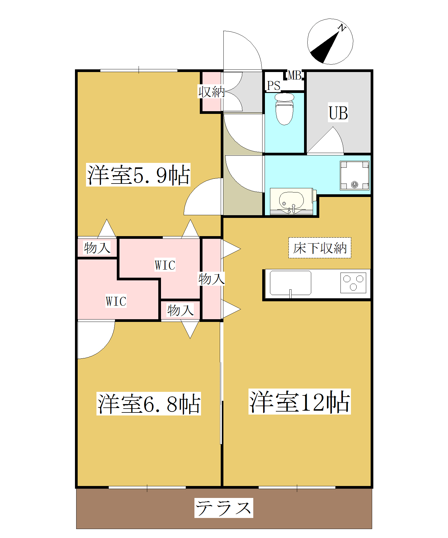 Cタイプ間取り図
