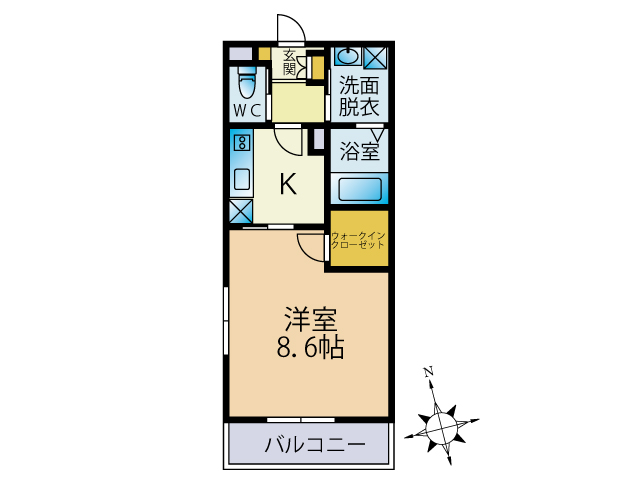 Solare 間取り図